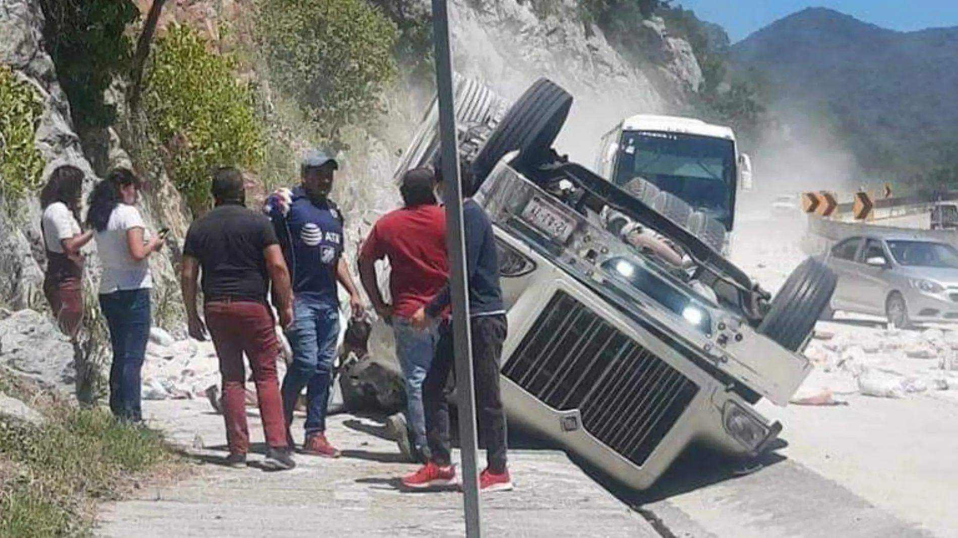 Chofer muerto autopista sol